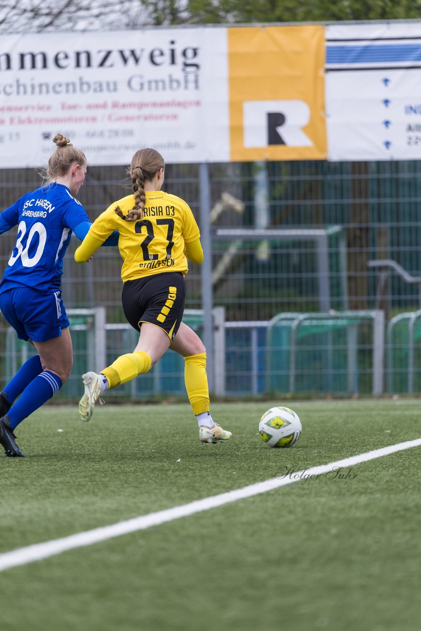 Bild 412 - F SSC Hagen Ahrensburg - SV Frisia Risum-Lindholm : Ergebnis: 1:2